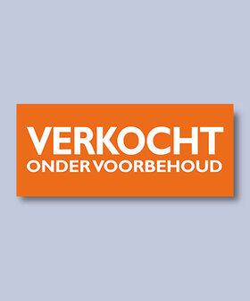 Immo bovenbord VERKOCHT ONDER VOORBEHOUD