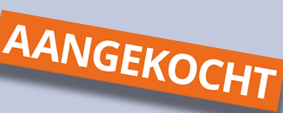 Sticker aangekocht 