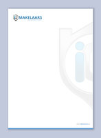 Briefpapier zonder adresgegevens